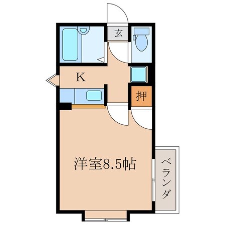 グリーンヒル東谷山の物件間取画像